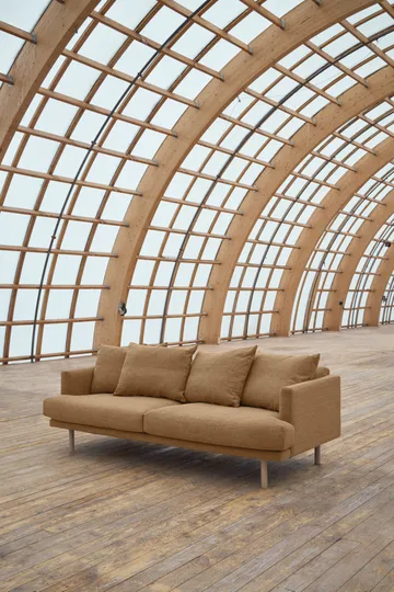 Divano Sjövik - Same Ochre 6676-rovere oliato bianco, 3 sedute - 1898