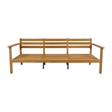Divano Stockaryd a 3 posti in teak/grigio chiaro - 1898