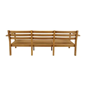 Divano Stockaryd a 3 posti in teak/grigio chiaro - 1898