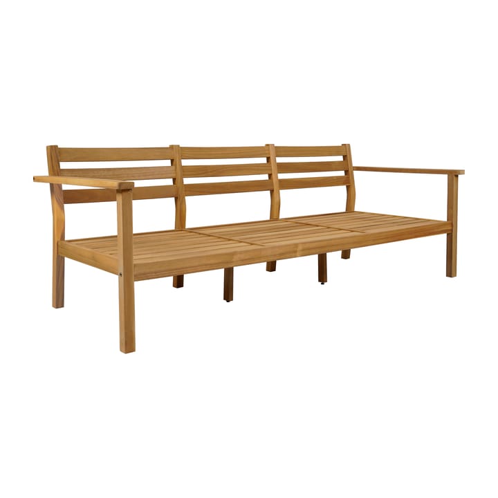 Divano Stockaryd a 3 posti in teak/grigio chiaro - undefined - 1898