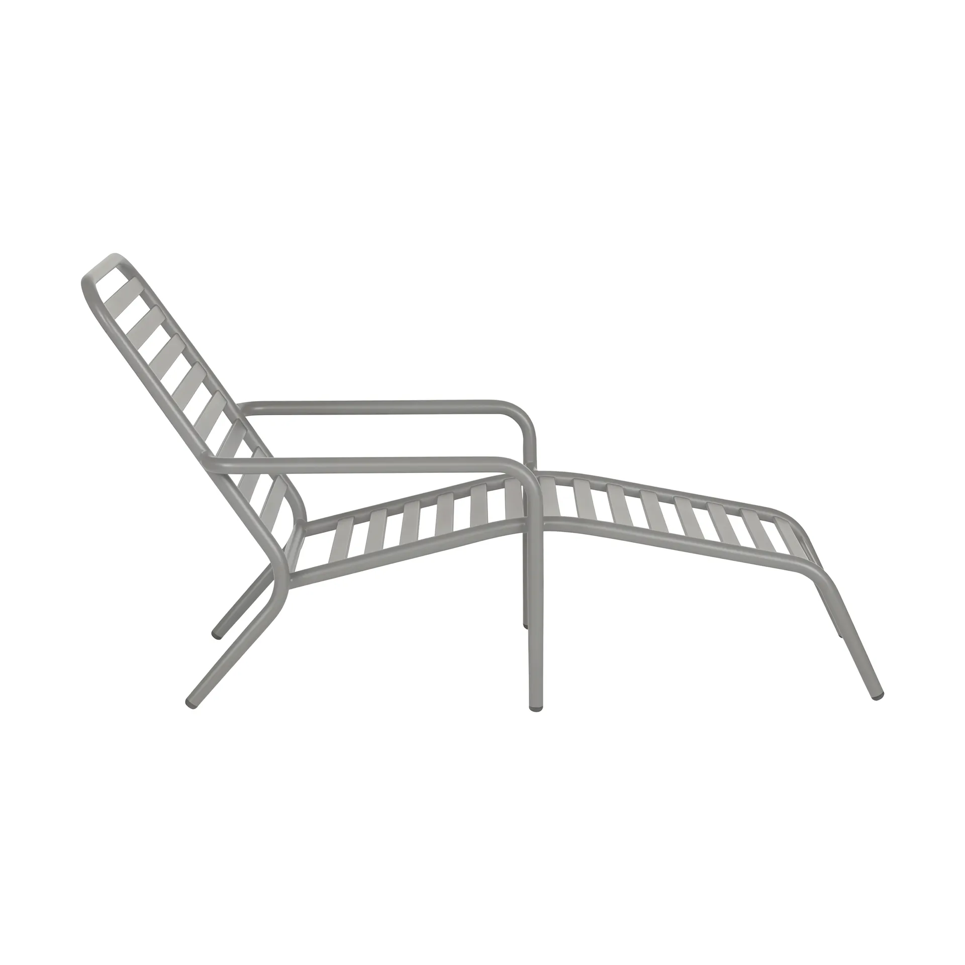 Lettino prendisole Messina, Taupe 1898