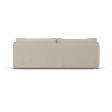 Linnevik divano - Bern beige 0341-rovere oliato bianco, 4 sedute, con gonna - 1898
