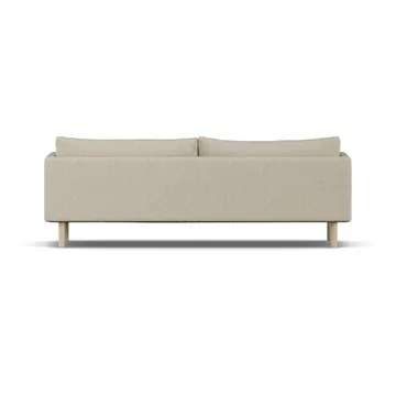 Linnevik divano - Bern Beige 0341-rovere oliato bianco, 4 sedute, senza gonna - 1898