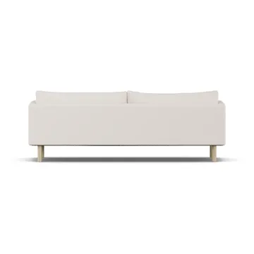Linnevik divano - Caleido Beige 9600-rovere oliato bianco, 4 sedute, senza gonna - 1898