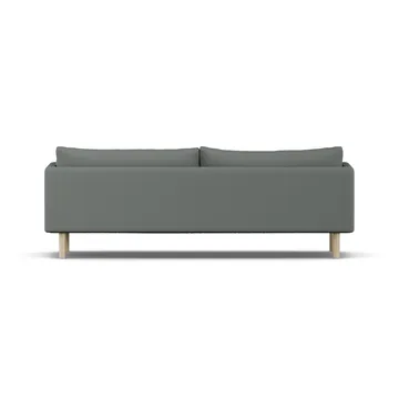 Linnevik divano - Caleido Grey 1240-rovere oliato bianco, 4 sedute, senza gonna - 1898