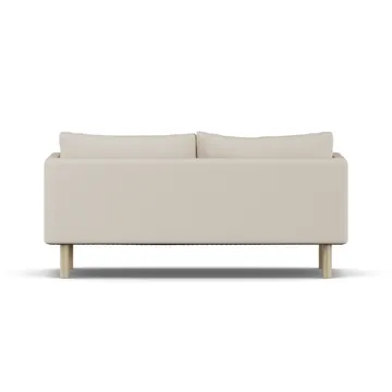 Linnevik divano - Jump Beige 1956-rovere oliato bianco, 2 sedute, senza gonna - 1898