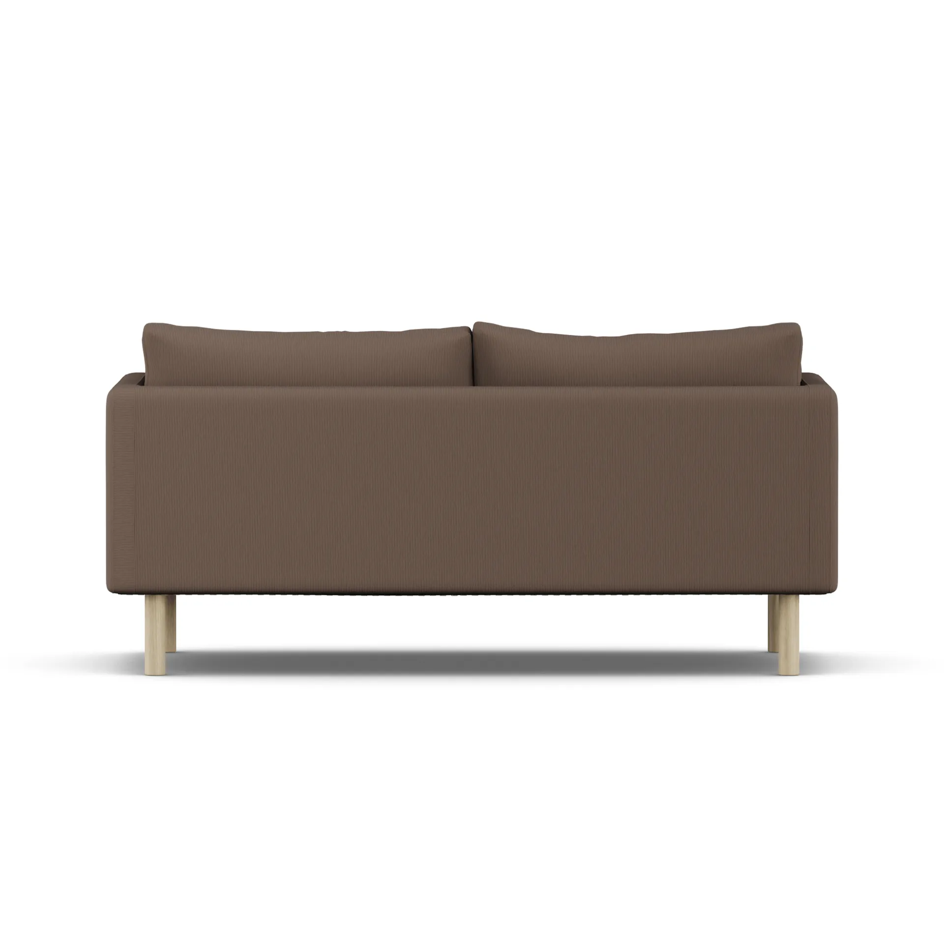 Linnevik divano, Jump Brown 1955-rovere oliato bianco, 2 sedute, senza gonna 1898