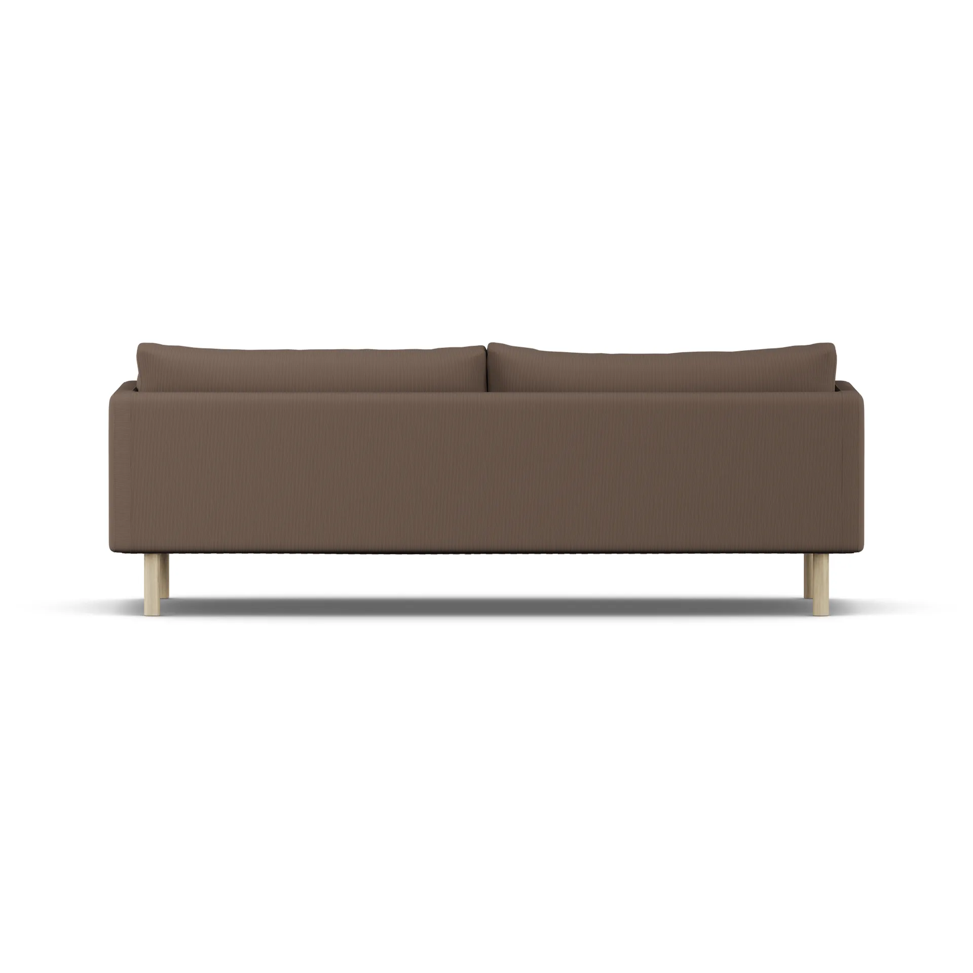 Linnevik divano, Jump Brown 1955-rovere oliato bianco, 4 sedute, senza gonna 1898