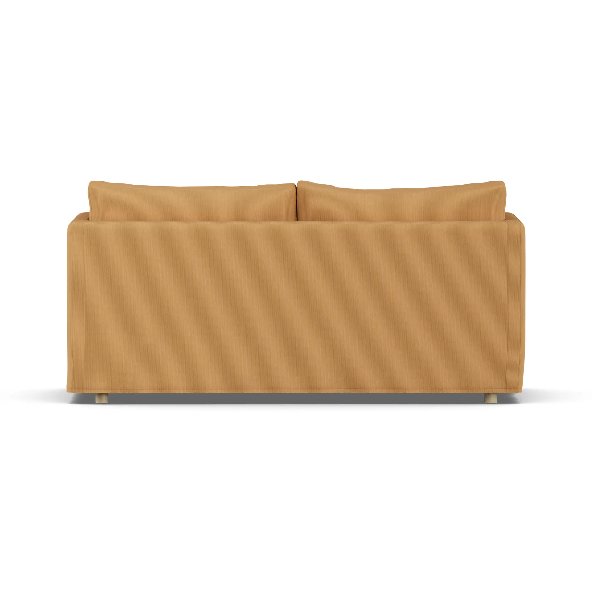 Linnevik divano, Jump Honey 1959-rovere oliato bianco, 2 sedute, con gonna 1898