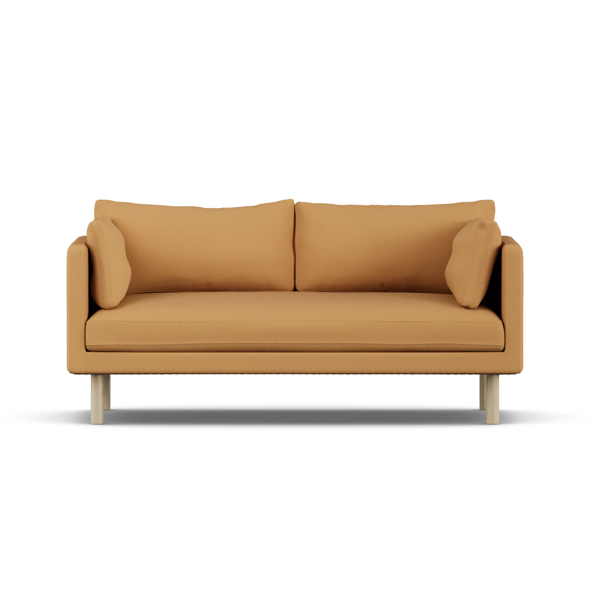 Linnevik divano, Jump Honey 1959-rovere oliato bianco, 2 sedute, senza gonna 1898