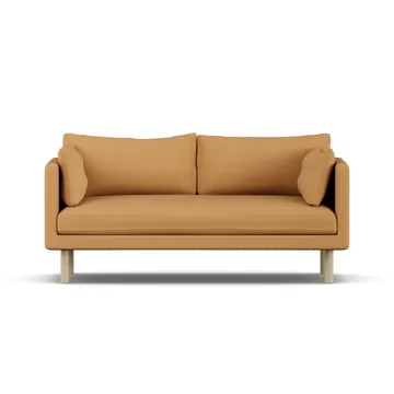 Linnevik divano - Jump Honey 1959-rovere oliato bianco, 2 sedute, senza gonna - 1898