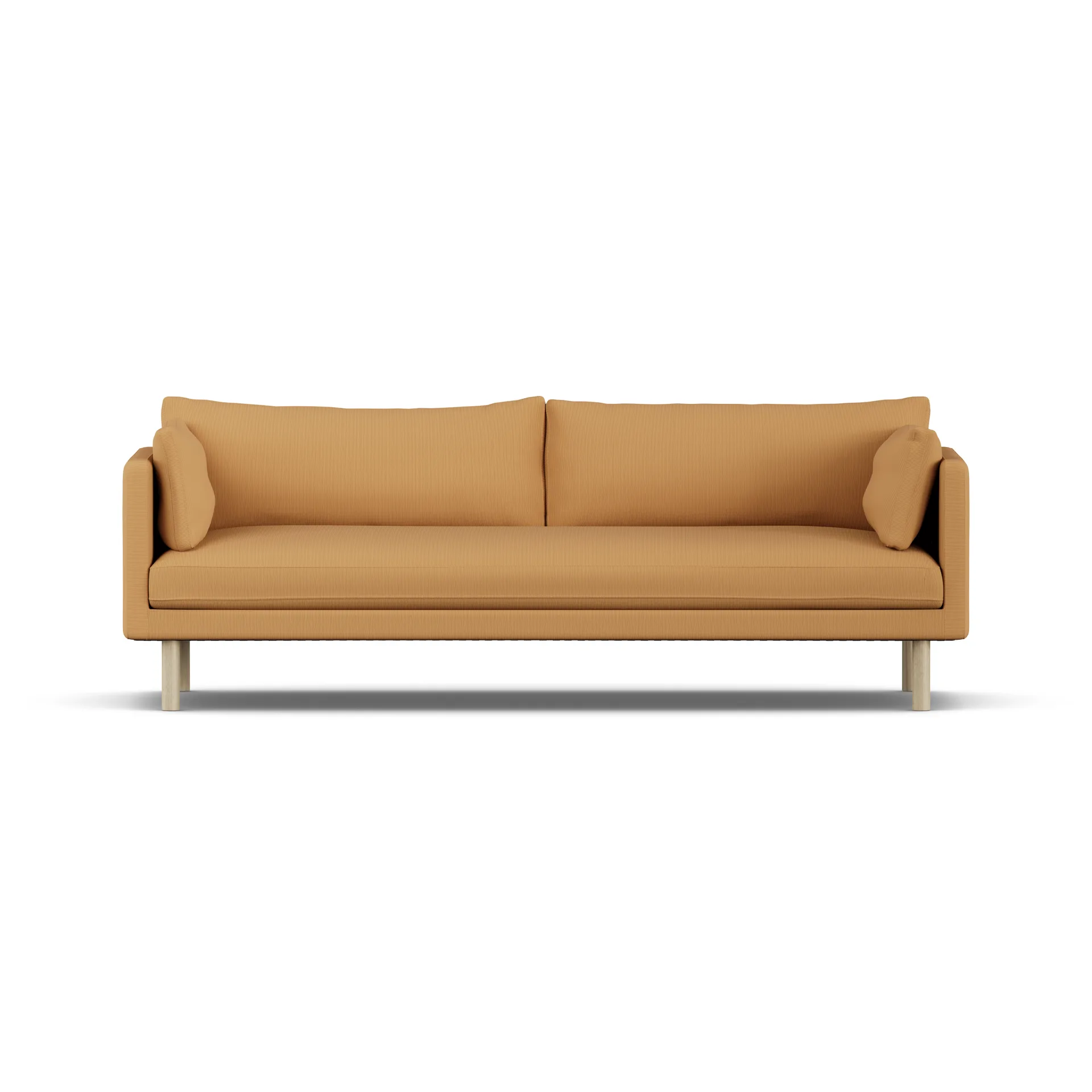 Linnevik divano, Jump Honey 1959-rovere oliato bianco, 4 sedute, senza gonna 1898