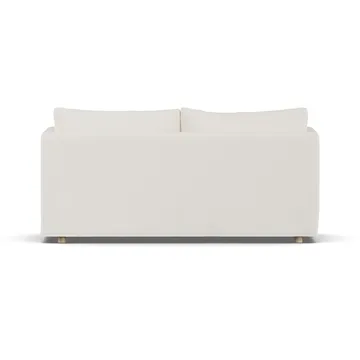 Linnevik divano - Jump off white 1954-rovere oliato bianco, 2 sedute, con gonna - 1898