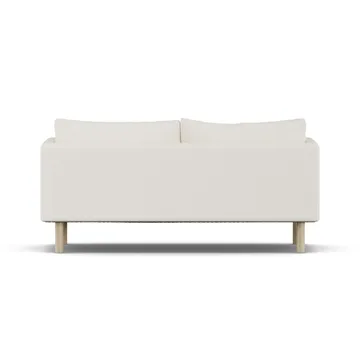 Linnevik divano - Jump Off White 1954-rovere oliato bianco, 2 sedute, senza gonna - 1898