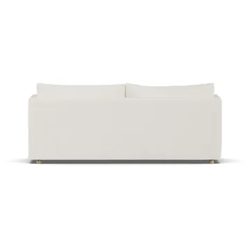 Linnevik divano - Jump off white 1954-rovere oliato bianco, 3 sedute, con gonna - 1898