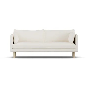 Linnevik divano - Jump Off White 1954-rovere oliato bianco, 3 sedute, senza gonna - 1898