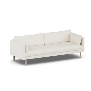 Linnevik divano - Jump Off White 1954-rovere oliato bianco, 4 sedute, senza gonna - 1898