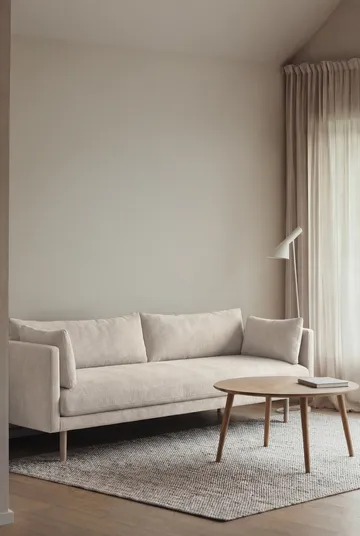 Linnevik divano - Jump Off White 1954-rovere oliato bianco, 4 sedute, senza gonna - 1898