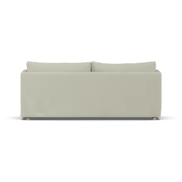 Linnevik divano - Luiza Beige 3981-rovere oliato bianco, 3 sedute, con gonna - 1898