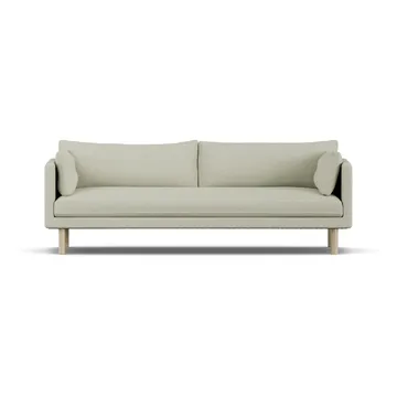 Linnevik divano - Luiza Beige 3981-rovere oliato bianco, 4 sedute, senza gonna - 1898