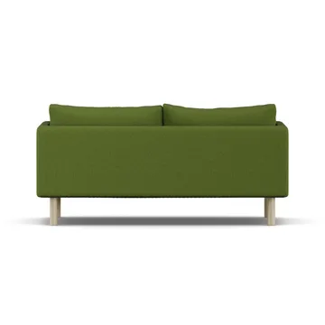 Linnevik divano - Luiza Green 3975-rovere oliato bianco, 2 sedute, senza gonna - 1898