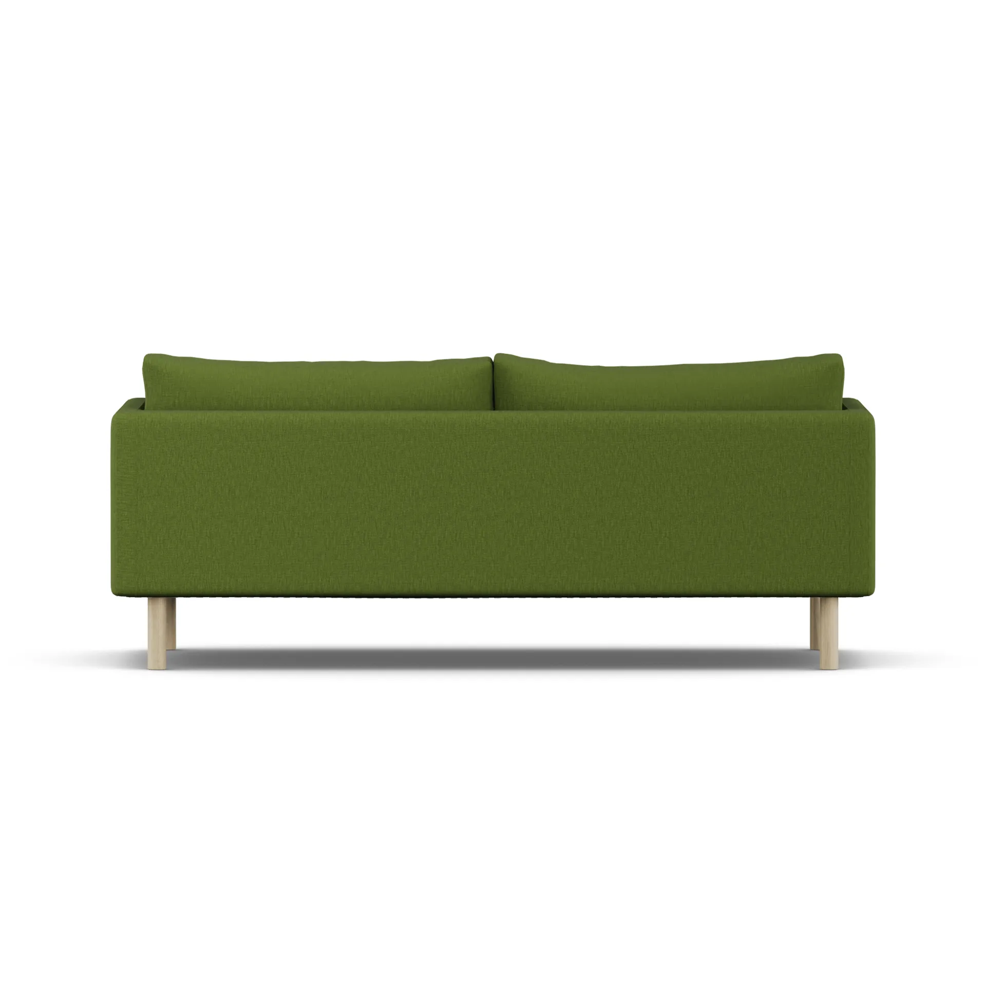 Linnevik divano, Luiza Green 3975-rovere oliato bianco, 3 sedute, senza gonna 1898