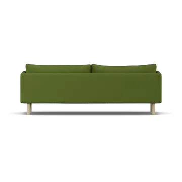 Linnevik divano - Luiza Green 3975-rovere oliato bianco, 4 sedute, senza gonna - 1898