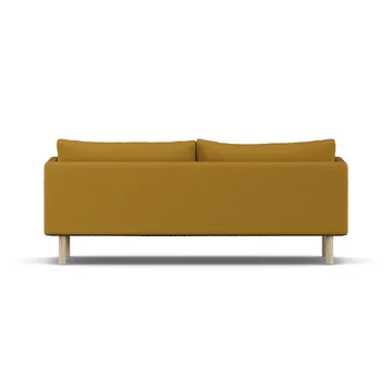 Linnevik divano - Luiza Mustard 3972-rovere oliato bianco, 3 sedute, senza gonna - 1898