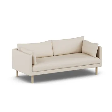 Linnevik divano - Same Beige 6670-rovere oliato bianco, 3 sedute, senza gonna - 1898