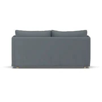 Linnevik divano - Same Blue 6678-rovere oliato bianco, 2 sedute, con gonna - 1898