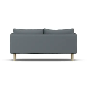 Linnevik divano - Same Blue 6678-rovere oliato bianco, 2 sedute, senza gonna - 1898