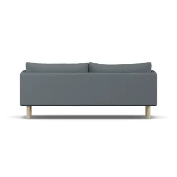 Linnevik divano - Same Blue 6678-rovere oliato bianco, 3 sedute, senza gonna - 1898