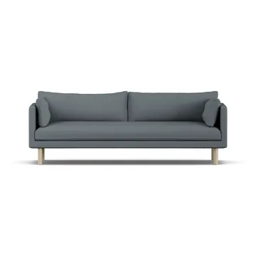 Linnevik divano - Same Blue 6678-rovere oliato bianco, 4 sedute, senza gonna - 1898