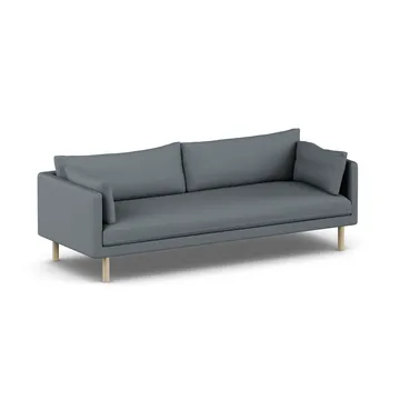 Linnevik divano - Same Blue 6678-rovere oliato bianco, 4 sedute, senza gonna - 1898