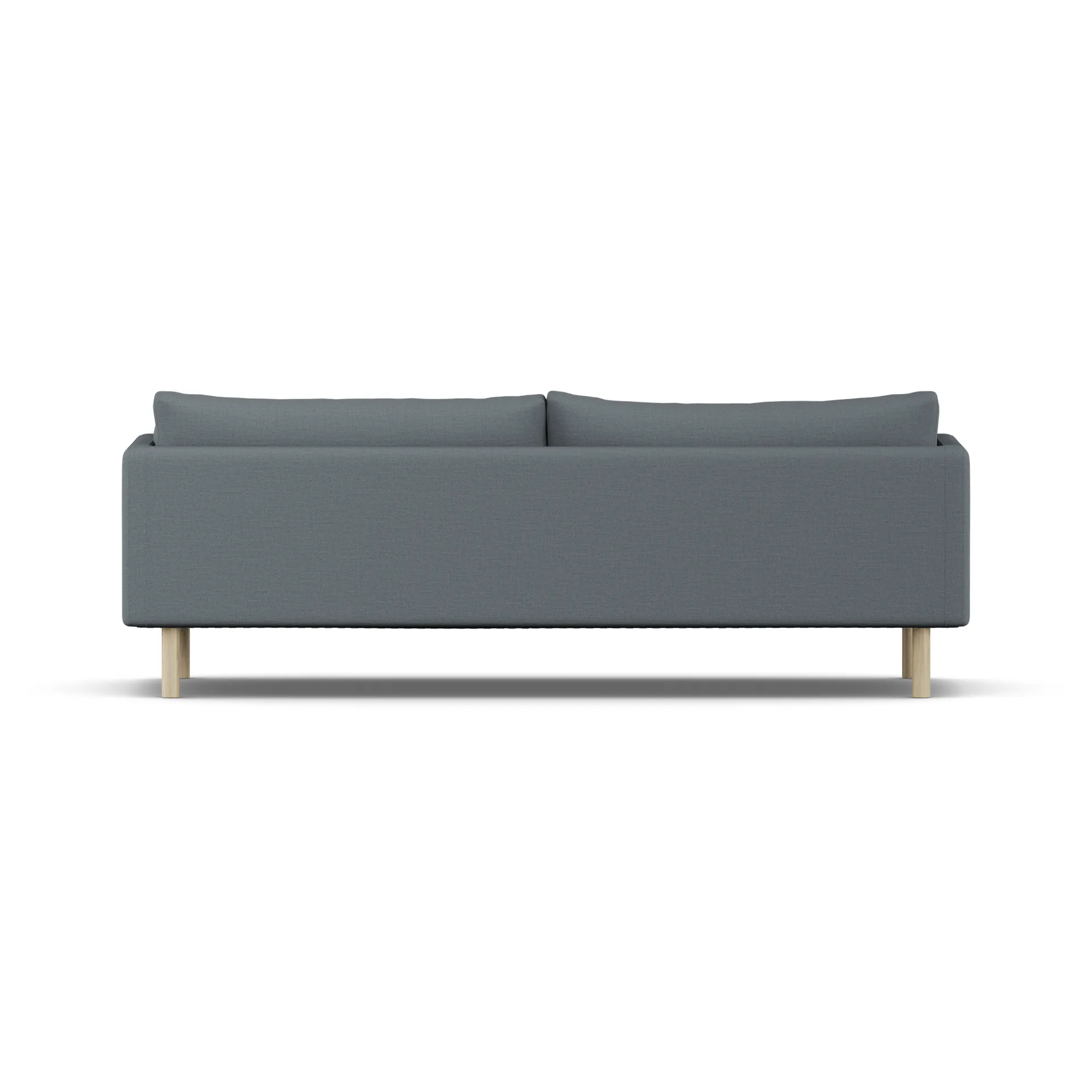 Linnevik divano, Same Blue 6678-rovere oliato bianco, 4 sedute, senza gonna 1898