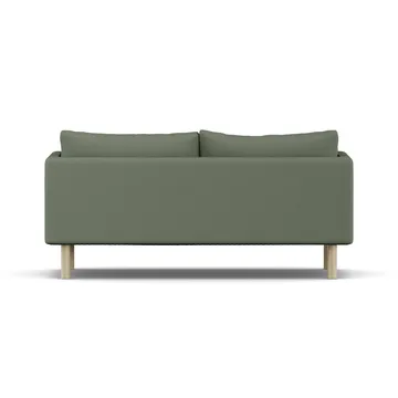 Linnevik divano - Same Forest 6677-rovere oliato bianco, 2 sedute, senza gonna - 1898