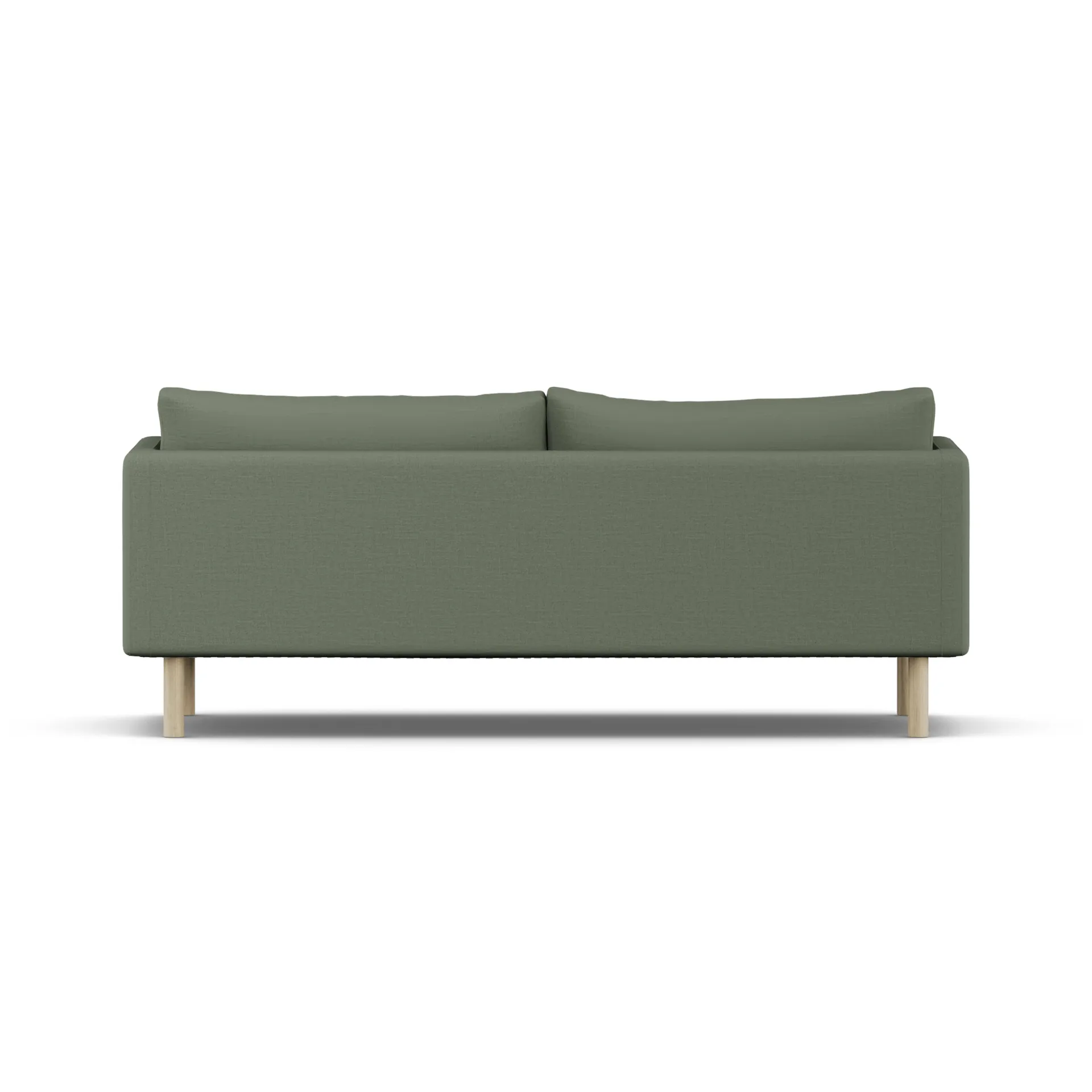 Linnevik divano, Same Forest 6677-rovere oliato bianco, 3 sedute, senza gonna 1898