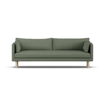Linnevik divano - Same Forest 6677-rovere oliato bianco, 4 sedute, senza gonna - 1898