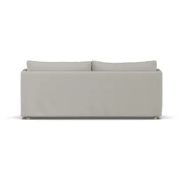 Linnevik divano - Same Grey 6673-rovere oliato bianco, 3 sedute, con gonna - 1898