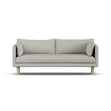 Linnevik divano - Same Grey 6673-rovere oliato bianco, 3 sedute, senza gonna - 1898