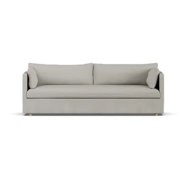 Linnevik divano - Same Grey 6673-rovere oliato bianco, 4 sedute, con gonna - 1898