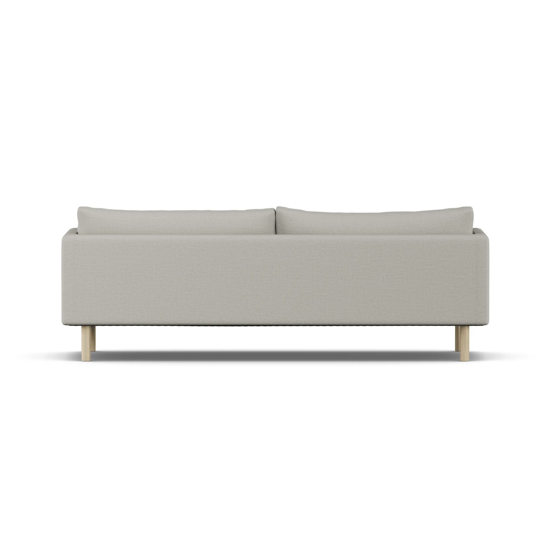 Linnevik divano, Same Grey 6673-rovere oliato bianco, 4 sedute, senza gonna 1898