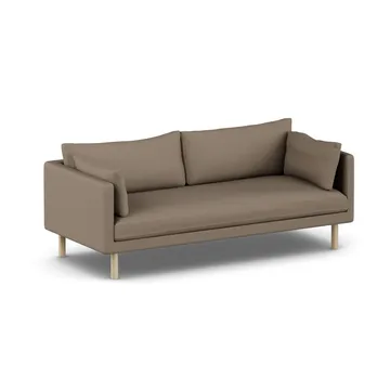 Linnevik divano - Same Mole 6674-rovere oliato bianco, 3 sedute, senza gonna - 1898