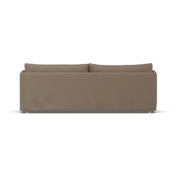 Linnevik divano - Same Mole 6674-rovere oliato bianco, 4 sedute, con gonna - 1898