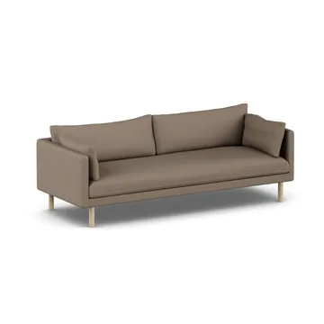 Linnevik divano - Same Mole 6674-rovere oliato bianco, 4 sedute, senza gonna - 1898