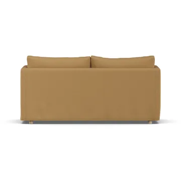 Linnevik divano - Same Ochre 6676-rovere oliato bianco, 2 sedute, con gonna - 1898