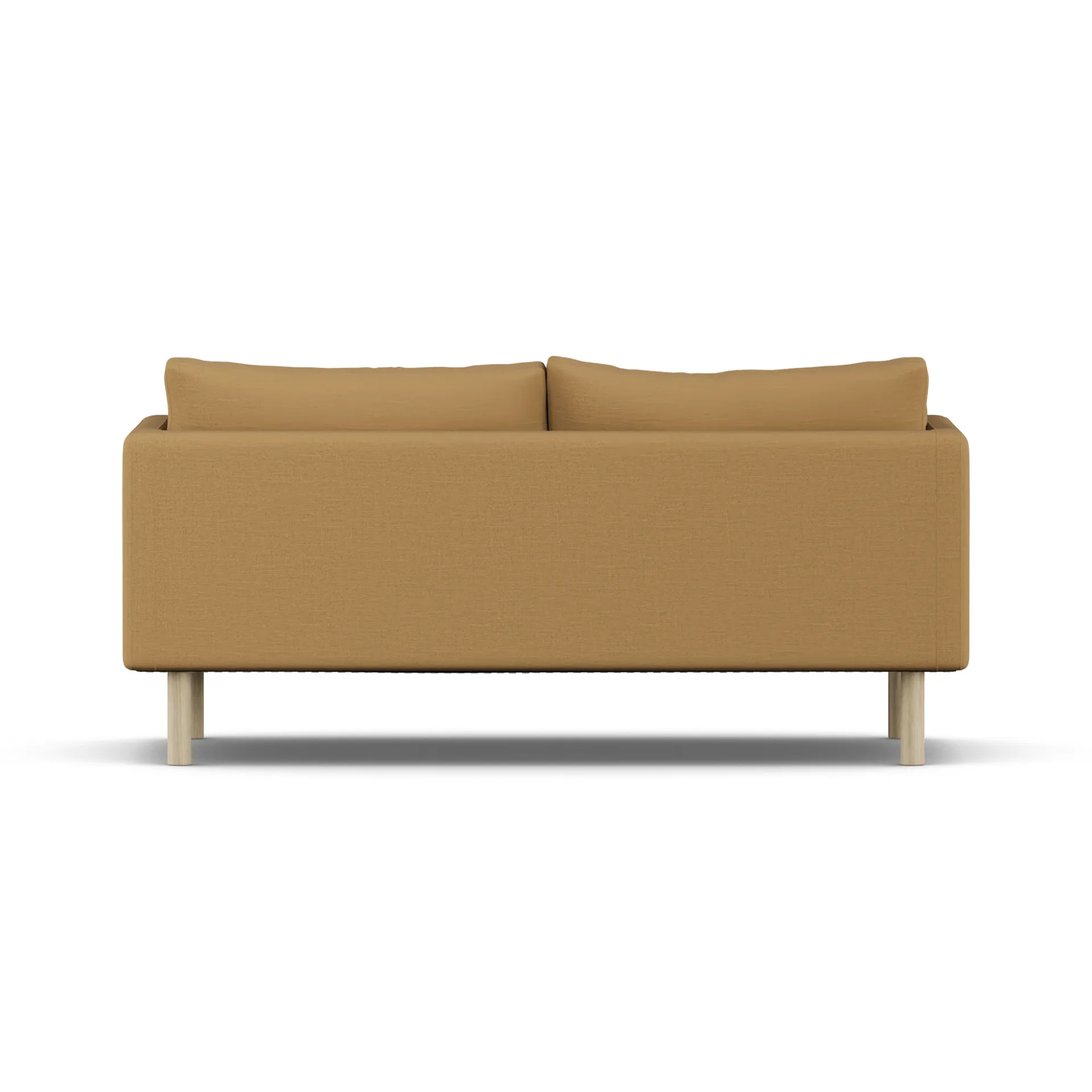 Linnevik divano, Same Ochre 6676-rovere oliato bianco, 2 sedute, senza gonna 1898