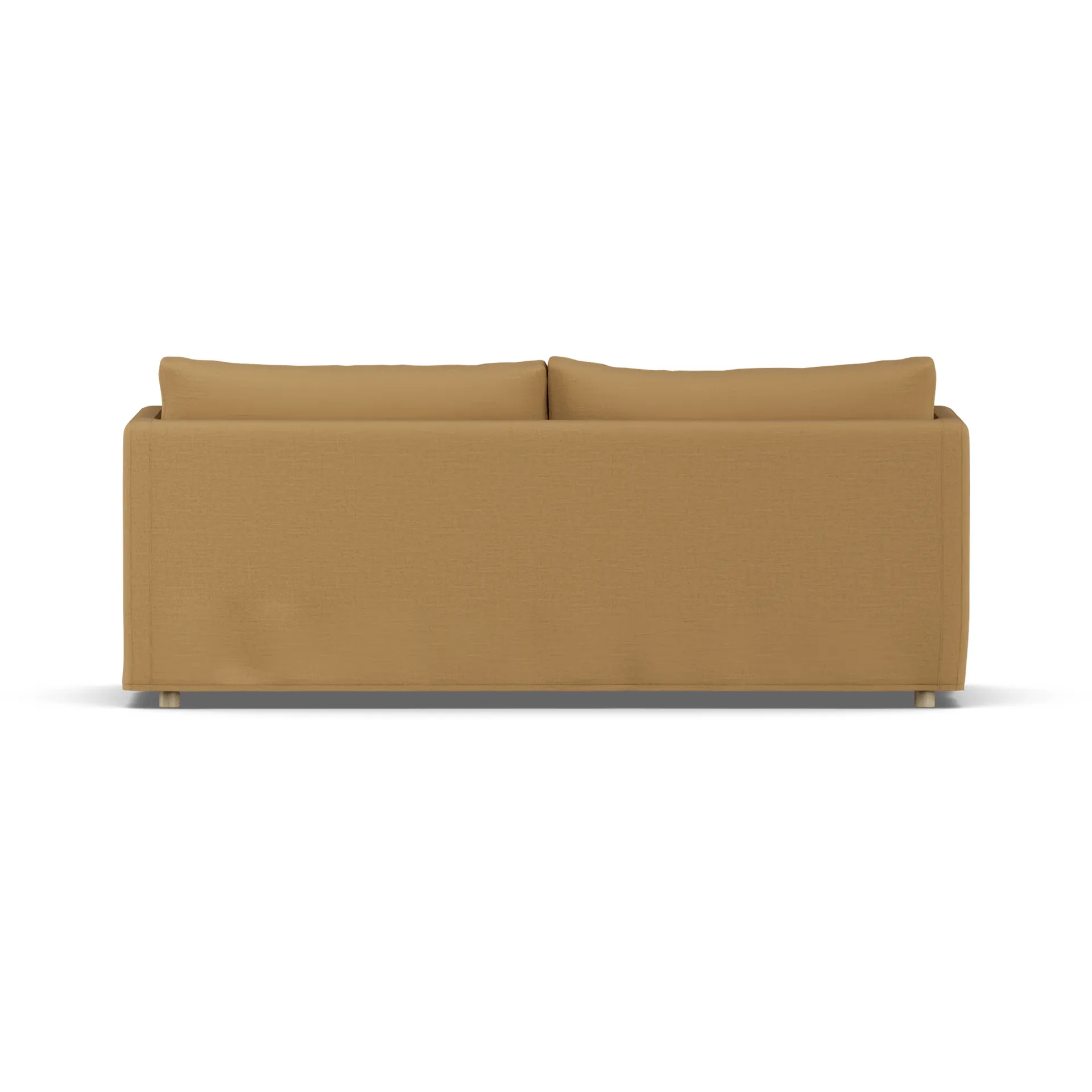 Linnevik divano, Same Ochre 6676-rovere oliato bianco, 3 sedute, con gonna 1898