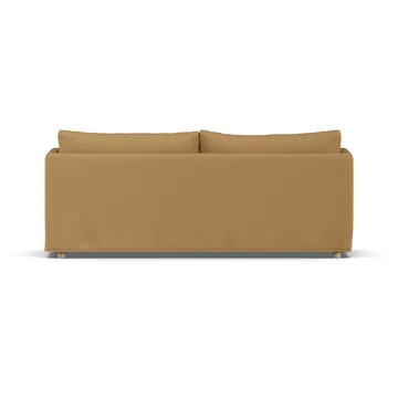 Linnevik divano - Same Ochre 6676-rovere oliato bianco, 3 sedute, con gonna - 1898