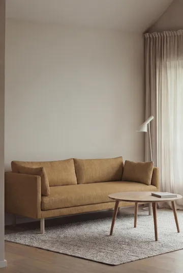 Linnevik divano - Same Ochre 6676-rovere oliato bianco, 3 sedute, senza gonna - 1898